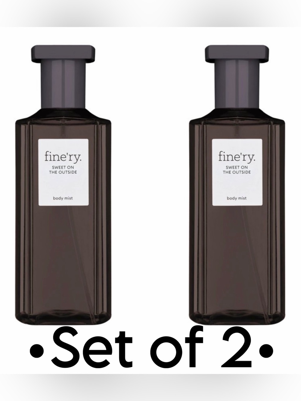 fine'ry. Women's Body Mist •Sweet on the Outside• {Set of 2}